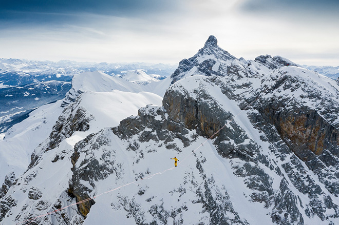 David Machet - Highline, Primo classificato, Sport, Drone Photo Awards 2023