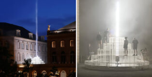 Karolina Halatek - RELIC, installation on Terrace Opéra de Metz, 2023