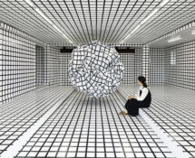 Esther Stocker - ArtFront Gallery, Tokyo. Photo: Markus Gradwohl