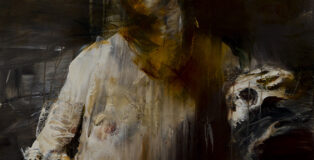 MAURIZIO L’ALTRELLA - La penitente, 2023, 70x60 cm, olio su tela