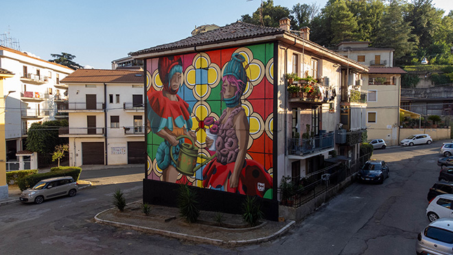 IAMU (Idee Artistiche Multidisciplinari Urbane) – Street art a Cosenza