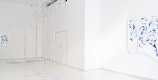 Speak to Me in a Floating Way - Il viaggio nel vuoto di Carlo Cossignani, installation view, Tempesta Gallery, Milano