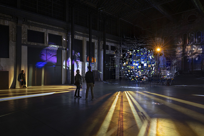 Sarah Sze - METRONOME. photo credit: Andrea Rossetti for OGR Torino