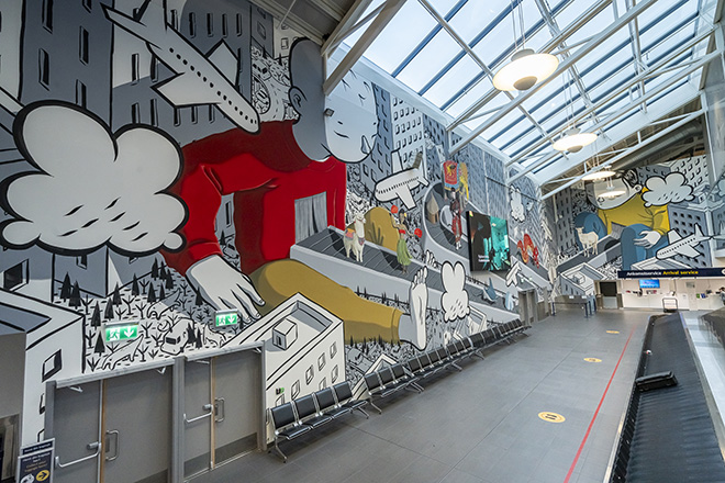 Millo – “Baggage claim”, Stavanger-Sola Airport