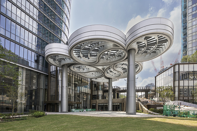 Heatherwick Studio - Azabudai Hills, Cloud Canopy, Tokyo. Photo credit: Kenji Masunaga