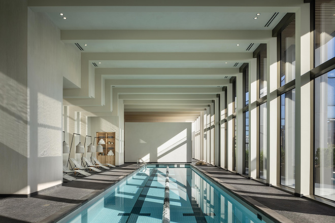 Olympia Dumbo - Indoor pool. Photo credit: Pavel Bendov