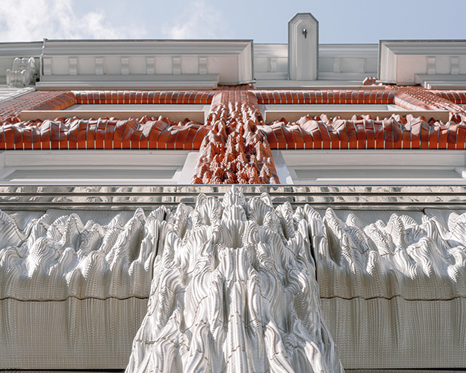 Studio Rap - CERAMIC HOUSE, Column,  P.C. Hooftstraat, Amsterdam (NL). Photo credit: Riccardo De Vecchi