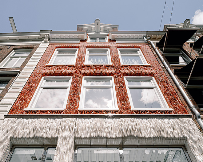 Studio Rap - CERAMIC HOUSE, Facade, P.C. Hooftstraat, Amsterdam (NL). Photo credit: Riccardo De Vecchi