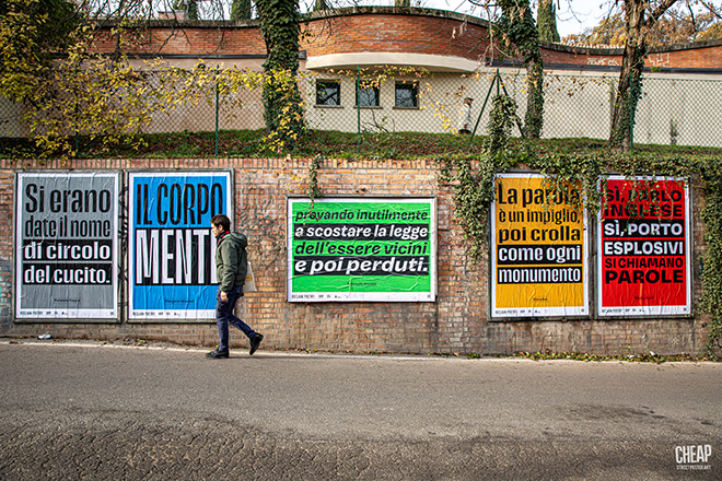 CHEAP - RECLAIM POETRY, Bologna. Photo credit: Margherita Caprilli