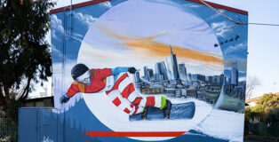 ACME 107 - Murale a Milano nel quartiere Lorenteggio per Corba - Trasformazione Urbana
