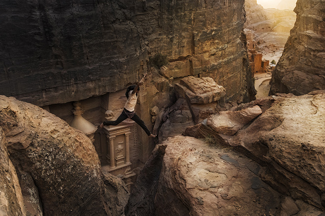 WINNER, MPB ONE SHOT: LEISURE AND ADVENTURE, Travel Photographer of the Year 2023, Andrea Peruzzi, Italy, Petra, Jordan.