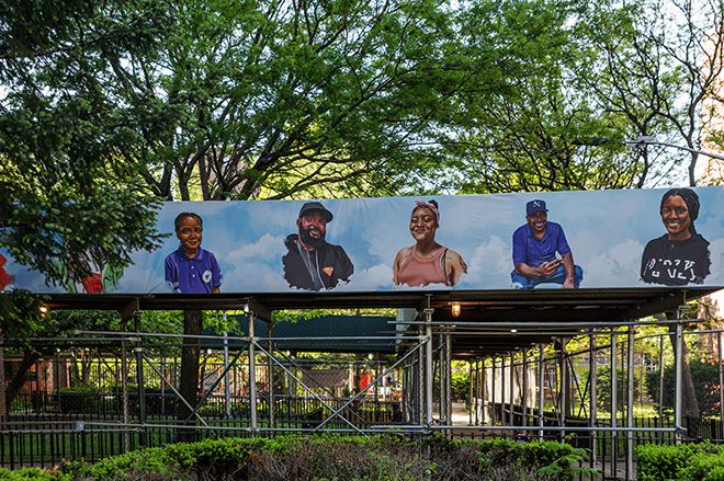 “City Canvas” – Il nuovo piano per trasformare impalcature e strutture funzionali di New York in creative tele open-air