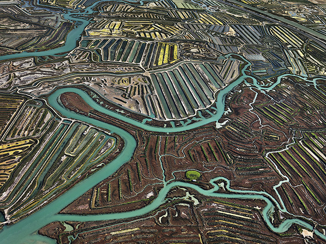 Salinas #2, Cádiz, Spain, 2013. photo © Edward Burtynsky, courtesy Flowers Gallery, London