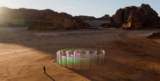 Kimsooja, To Breathe - AlUla, Desert X AlUla 2024, photo by Lance Gerber, courtesy The Royal Commission for AlUla