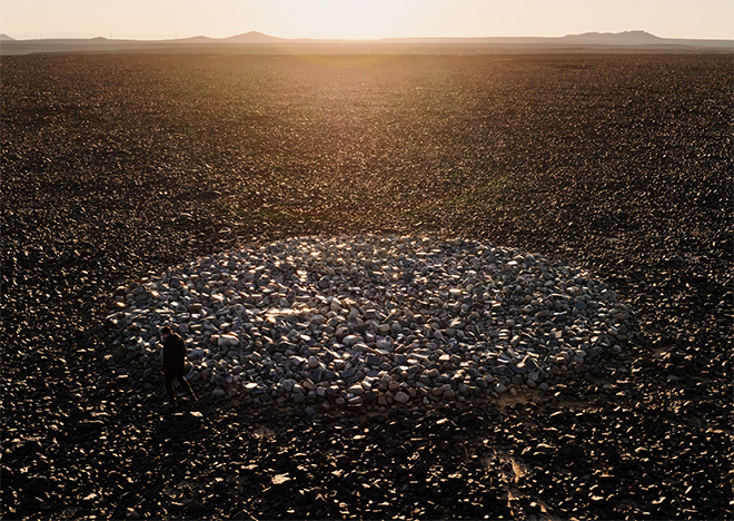 Caline Aoun, The Desert Has No Surface, Desert X AlUla 2024, photo by Lance Gerber, courtesy The Royal Commission for AlUla