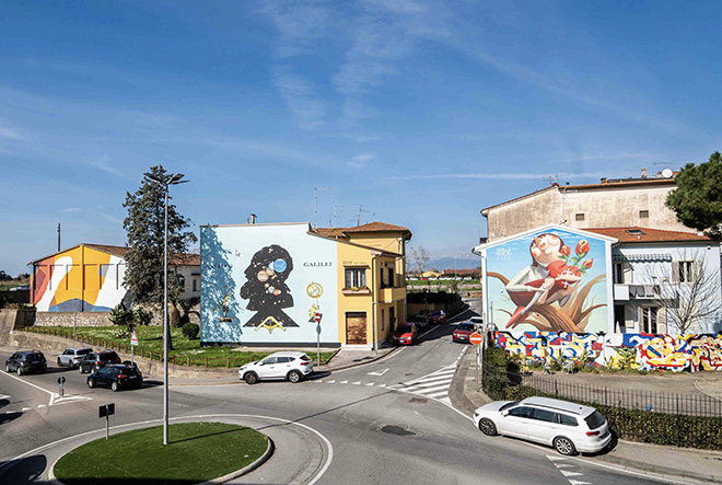 Street art a Pisa – Un grande itinerario artistico tra 25 murales