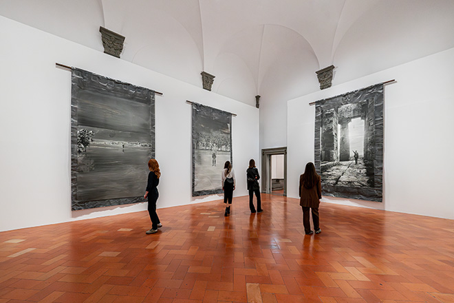 Anselm Kiefer. Angeli caduti, Palazzo Strozzi, Firenze, 2024. Photo Ela Bialkowska, OKNO Studio ©Anselm Kiefer