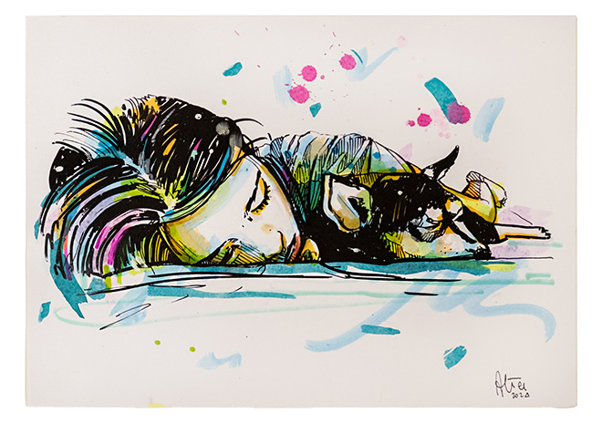 Alice Pasquini - It's a new day, 29,7x21 cm