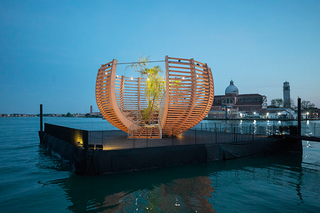 Klaus Littmann - ARENA FOR A TREE (Arena per un albero), Arsenale Nord, Venezia