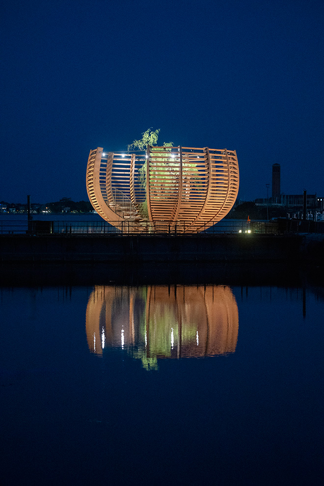 Klaus Littmann - ARENA FOR A TREE (Arena per un albero), Arsenale Nord, Venezia