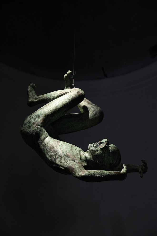 Emanuele Giannelli - Humanoid, installation view, Chiesa sconsacrata di San Ludovico, Parma