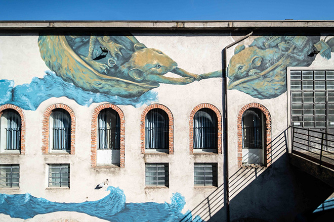 Ericailcane - Murale, Gallicano (Lucca)