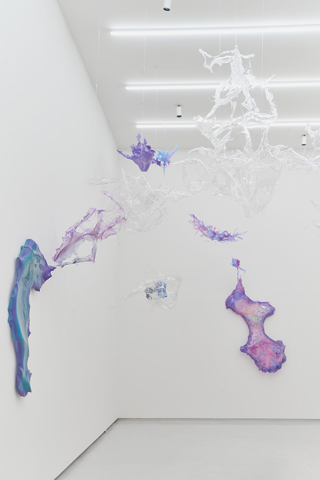 ALJOSCHA - Mutative Transitions into Organic Utopia, installation view, Tempesta Gallery, Milano