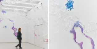 ALJOSCHA - Mutative Transitions into Organic Utopia, installation view, Tempesta Gallery, Milano