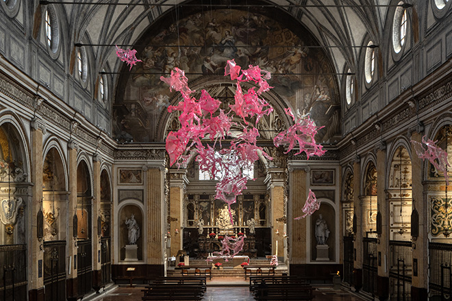 Aljoscha + Tempesta Gallery – Opera site-specific nella chiesa di Santa Maria degli Angeli