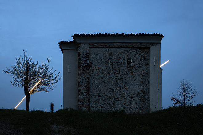 Emilio Ferro - Miracle, Cappella di San Rocco. Photo credit: Roberto Conte