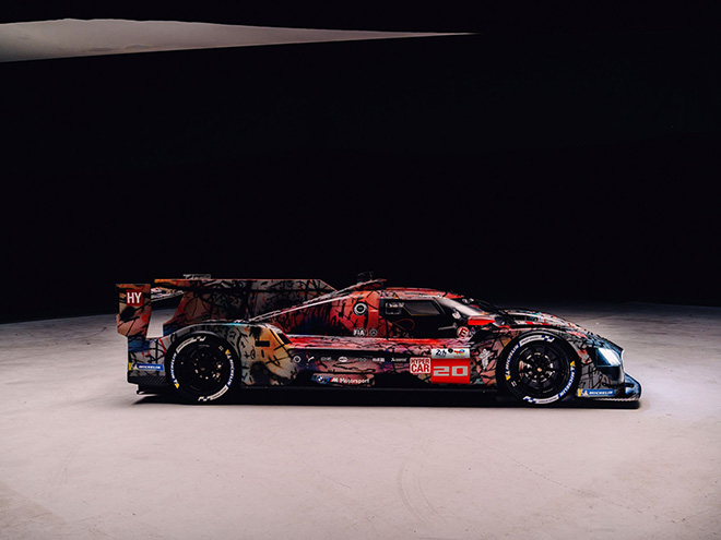 BMW Art Car #20 by artist Julie Mehretu. Photo: André Josselin © BMW AG (05/2024)