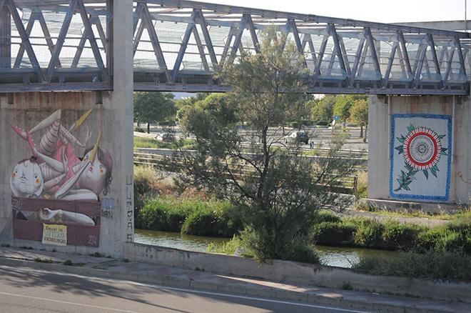 Zed1 - Murale a Cagliari