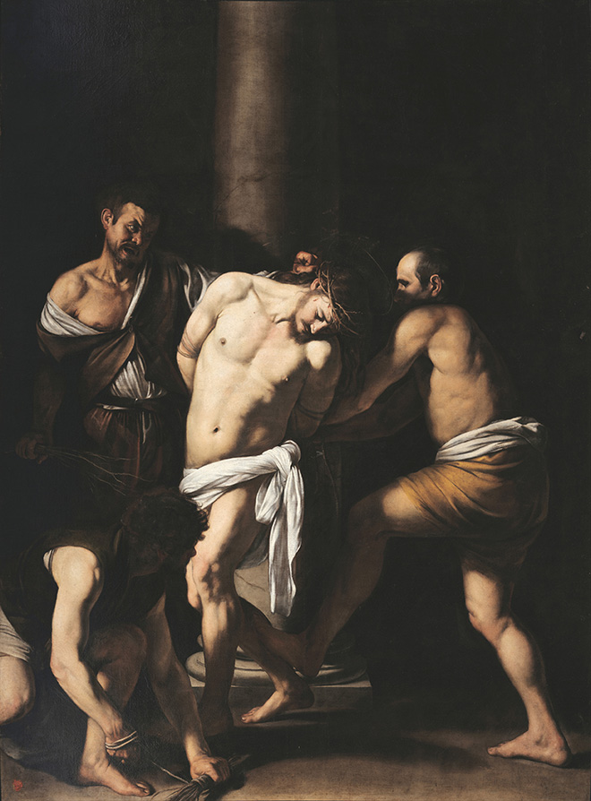 La Flagellazione di Cristo del Caravaggio in mostra alla Reggia di Venaria