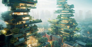 MVRDV - WHAT-IF: Nederland 2100, Sand City Hyper Dense