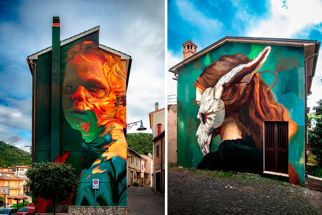 Radici Street Art Festival – L’arte urbana colora il comune di Monteflavio