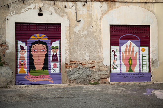 Cecilia Sammarco – Arte pubblica nel centro storico di Cosenza per celebrare la devozione popolare