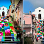 I AM EELCO – Arte urbana sulla Scalinata di Arzachena