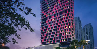 K2LD Architects Pte Ltd - G Hotel Kelawai, George Town, Malaysia. Photo credit: STAEK Photography