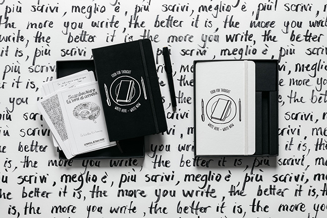 Moleskine – “Unleash your Genius”: la potenza creativa del segno