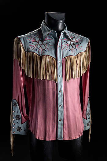 Collezione Ritorno al Futuro 3. Camicia Western di Marty McFly Collezione Ritorno al Futuro 3. Camicia Western di Marty McFly