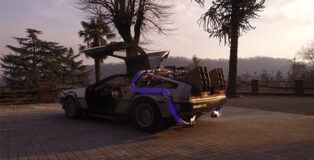 DeLorean Time Machine - BACK IN TIME - THE EXHIBITION