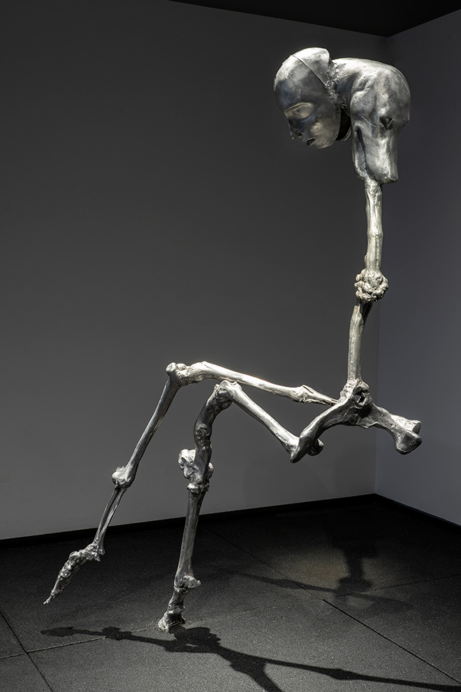 Giulia Cenci: the hollow men, exhibition views, Firenze, Palazzo Strozzi, Project Space, 2025. Photo Ela Bialkowska, OKNO Studio. Courtesy Fondazione Palazzo Strozzi, Firenze. Giulia Cenci: the hollow men, exhibition views, Firenze, Palazzo Strozzi, Project Space, 2025. Photo Ela Bialkowska, OKNO Studio. Courtesy Fondazione Palazzo Strozzi, Firenze.