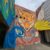 Lucamaleonte, In Fabula Salus, Il pavone e la gru e La volpe dalla pancia piena, Murale, Roma, Via Dina Galli 4, 2025. Foto: Antonio Tiso