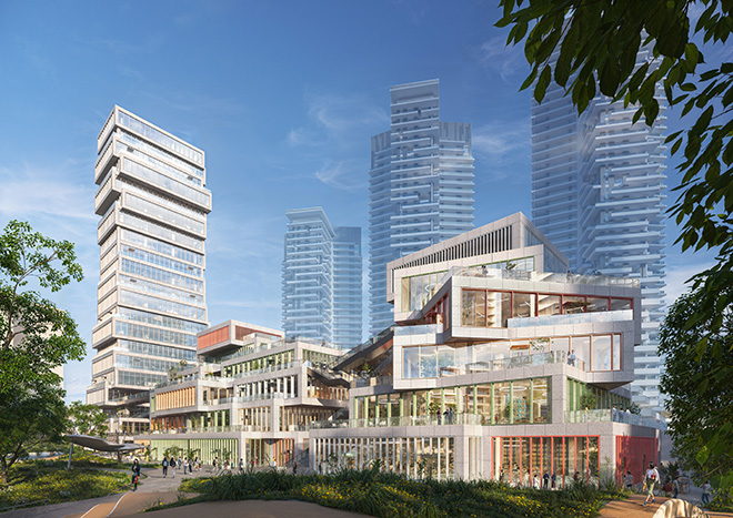 MVRDV – LuLa Light Mall, Luxelakes Eco-City, Chengdu