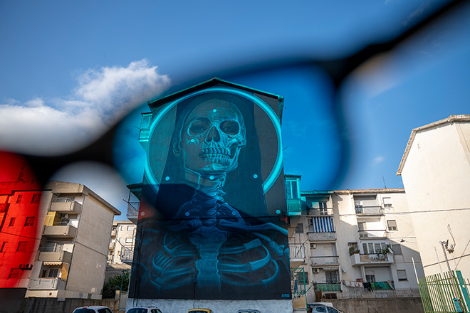 Insane51 - Murale per KRIU - KRotone Identità Urbane, Crotone, 2025 Insane51 - Murale per KRIU - KRotone Identità Urbane, Crotone, 2025