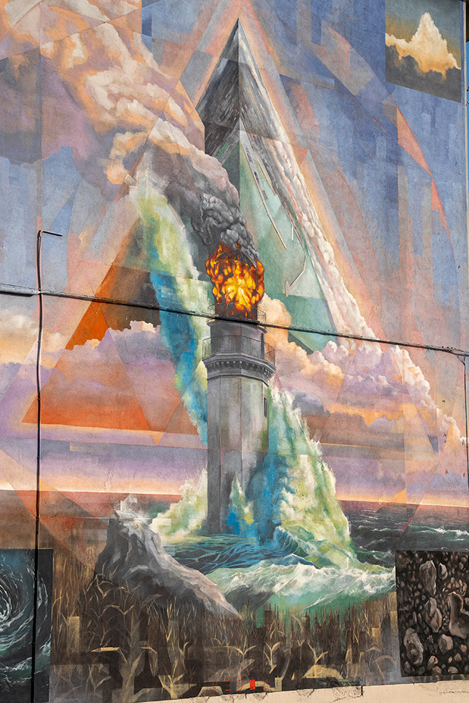 Vesod - Murale per KRIU - KRotone Identità Urbane, Crotone, 2025 Vesod - Murale per KRIU - KRotone Identità Urbane, Crotone, 2025
