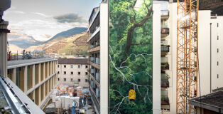 Egeon - La natura dov’è?, murale a Bolzano
