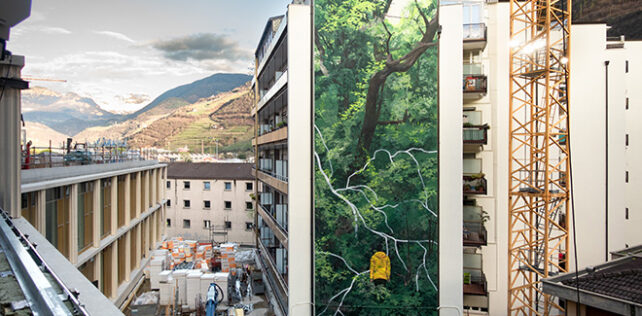 Egeon - La natura dov’è?, murale a Bolzano Egeon – “La natura dov’è?”