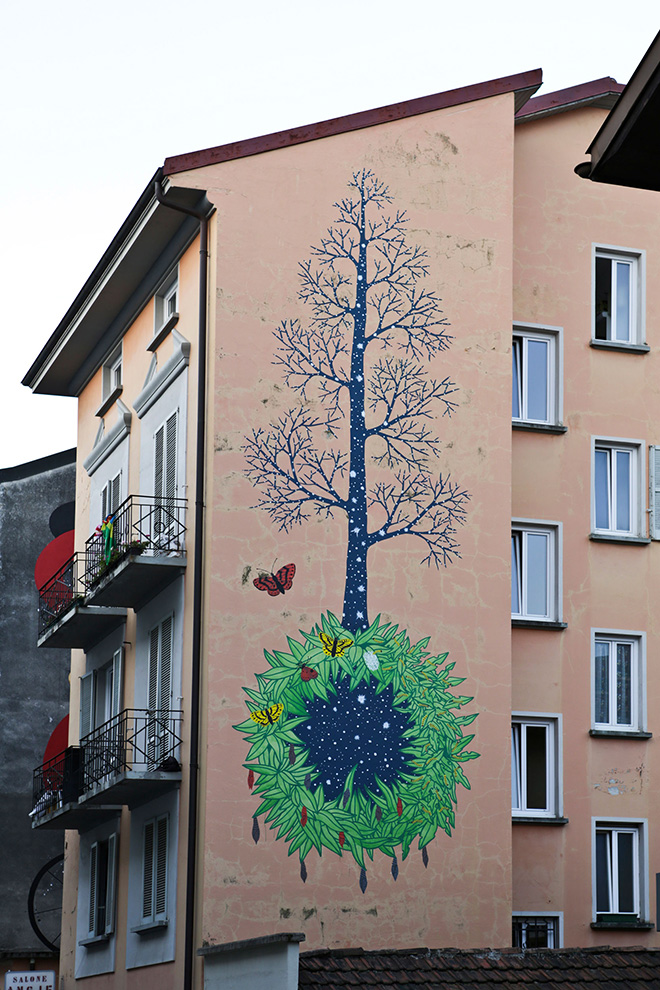 Dem - Microcosmo Macrocosmo, 2014. V. Lavizzari, Lugano, Foto: Divisione eventi e congressi Città di Lugano