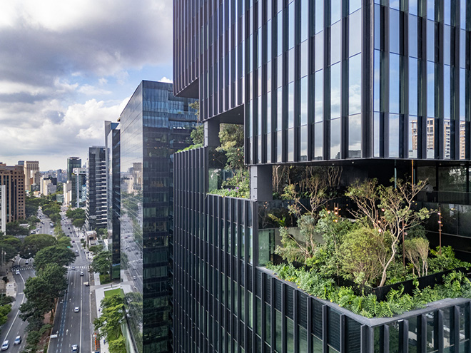 aflalo/gasperini arquitetos – “Salma Tower”, San Paolo: architettura, natura, urbanità